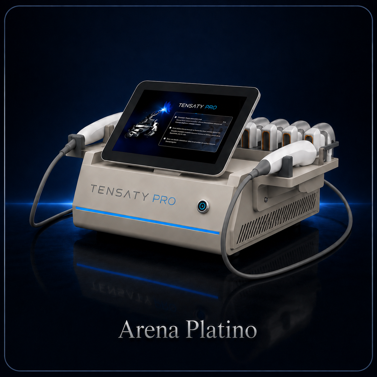 Tensaty Pro en arena platino